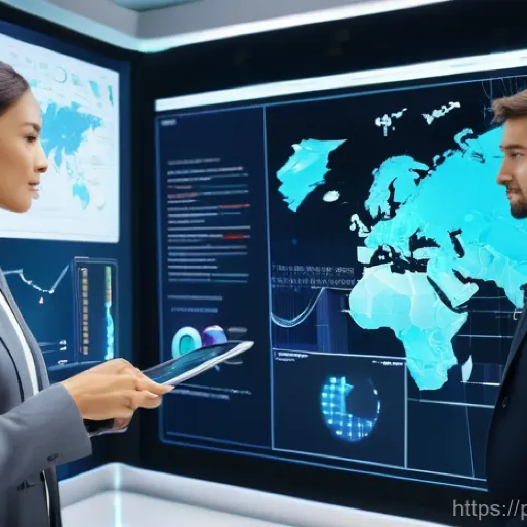 SCM 경력 개발을 위한 자격증 추천 - **Prompt:** A diverse group of supply chain professionals, including a woman in her early 30s wearin...