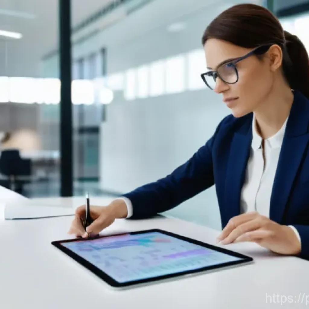 SCM 실무에서의 비효율 관리 사례 - **Prompt 1: Uncovering Hidden Logistics Costs**
    A focused professional woman (mid-30s, East Euro...