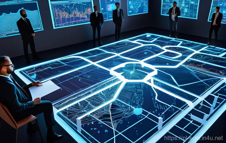 SCM 전문가 인터뷰 시리즈 - Image Prompt 1: The Global Supply Chain Maze**